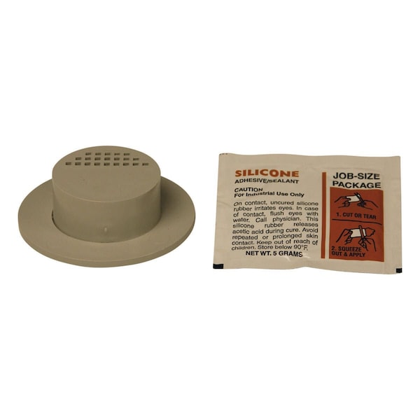 SINGLE DRAIN VENT, EPOXY, SCREWS KIT